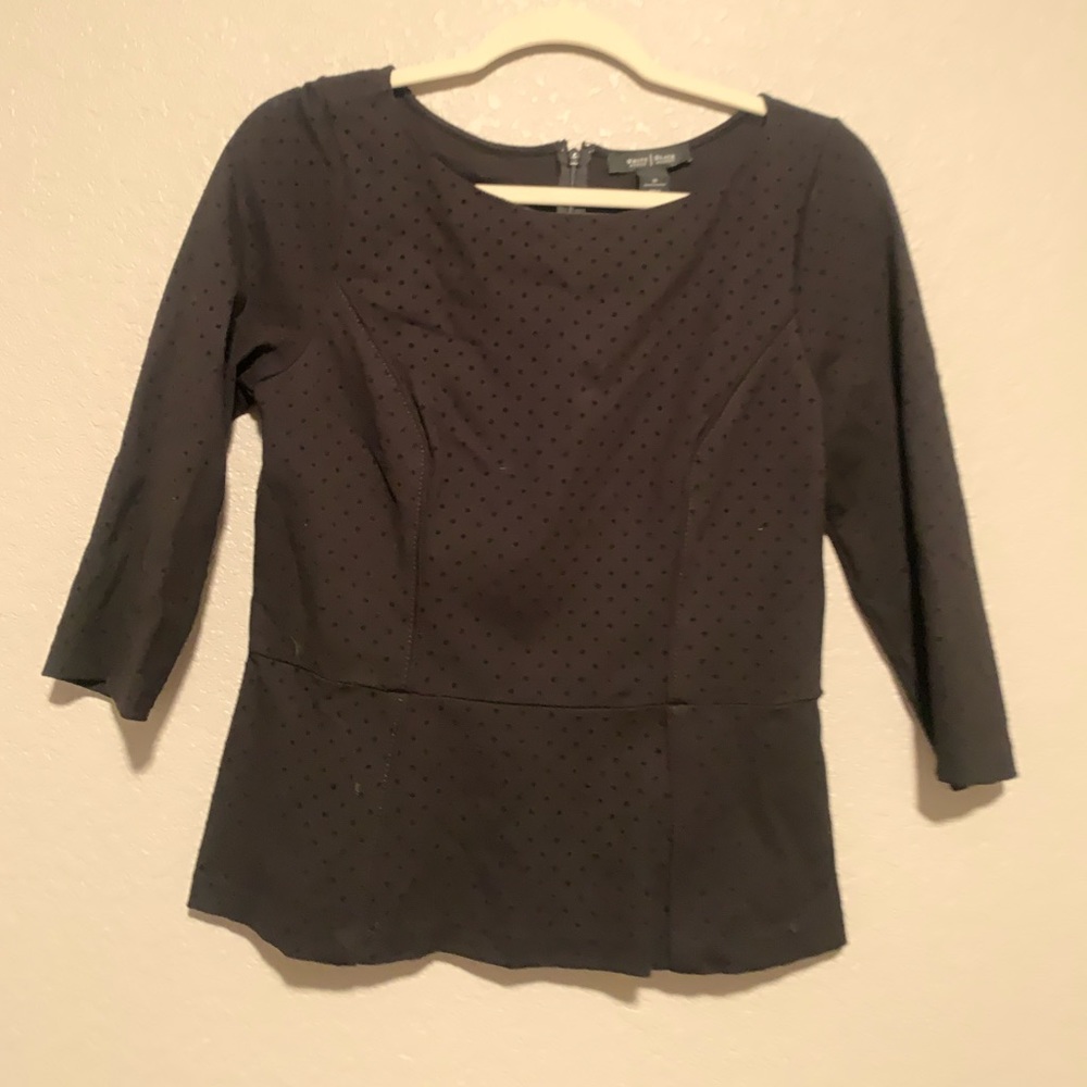 White House Black Market Structures blouse
